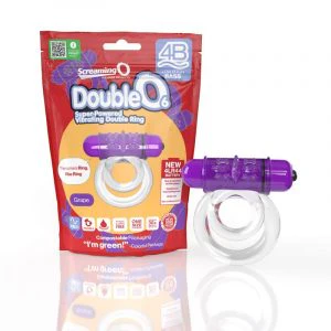 4B Double O Vibrating Cock Ring by Screaming O - Image 4