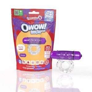 4B Owow Vibrating Cock Ring by Screaming O - Image 4