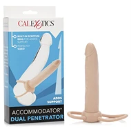 Accomodator Dual Double Penetration Anal Plug 5.25" by Cal Exotics