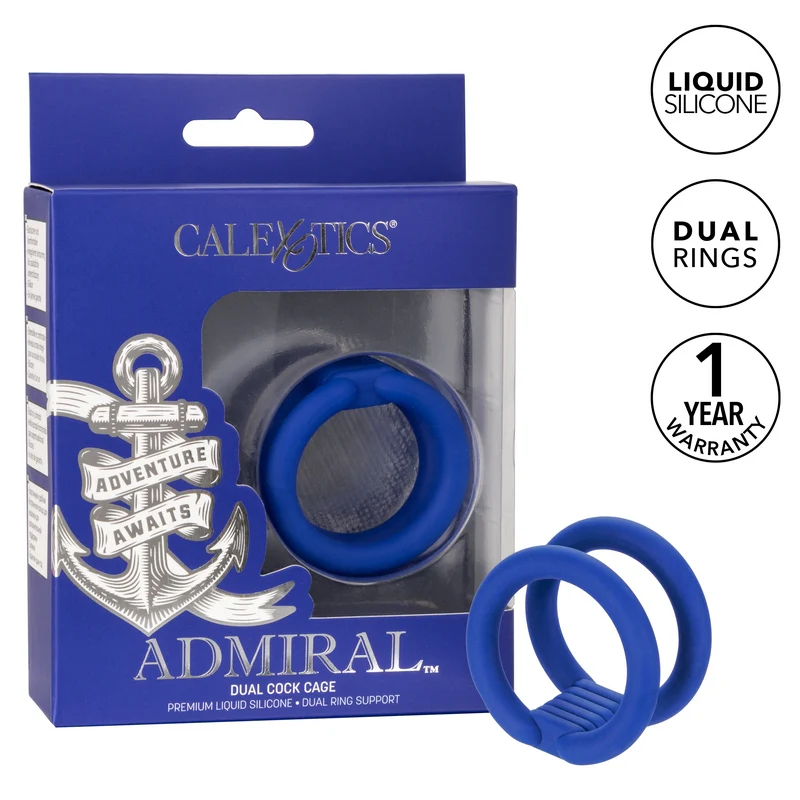 Admiral™ Dual Cock Cage by Cal Exotics