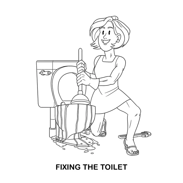 Adults Doing Adult Shit Adult Coloring Book by Wood Rocket - Image 3