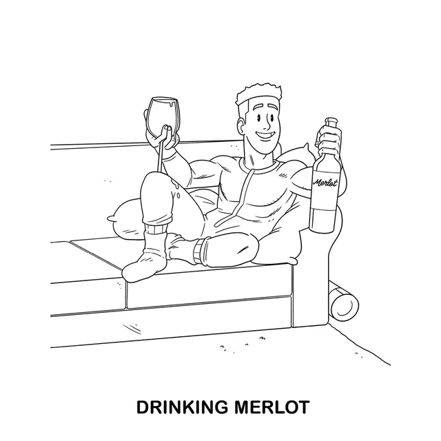 Adults Doing Adult Shit Adult Coloring Book by Wood Rocket - Image 4