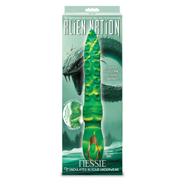 Alien Nation Nessie Squirming Dildo by Icon