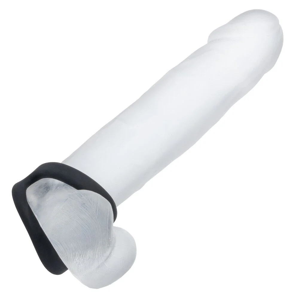 Alpha Liquid Silk Snug Tugger Cock Ring by Cal Exotics - Image 3