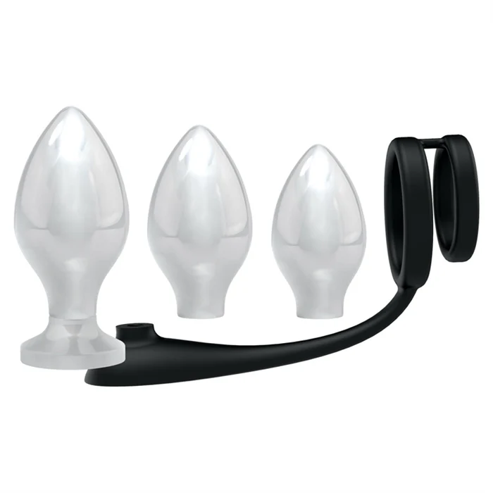 Analmoi Cock Ring & Butt Plug Set by Vivilo - Image 2