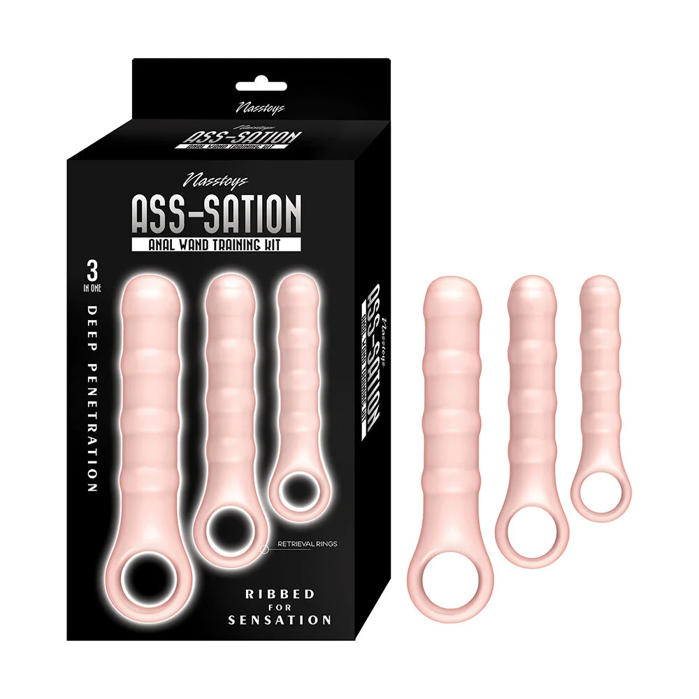 Ass-Sation Anal Wand Training Kit by Nasstoys