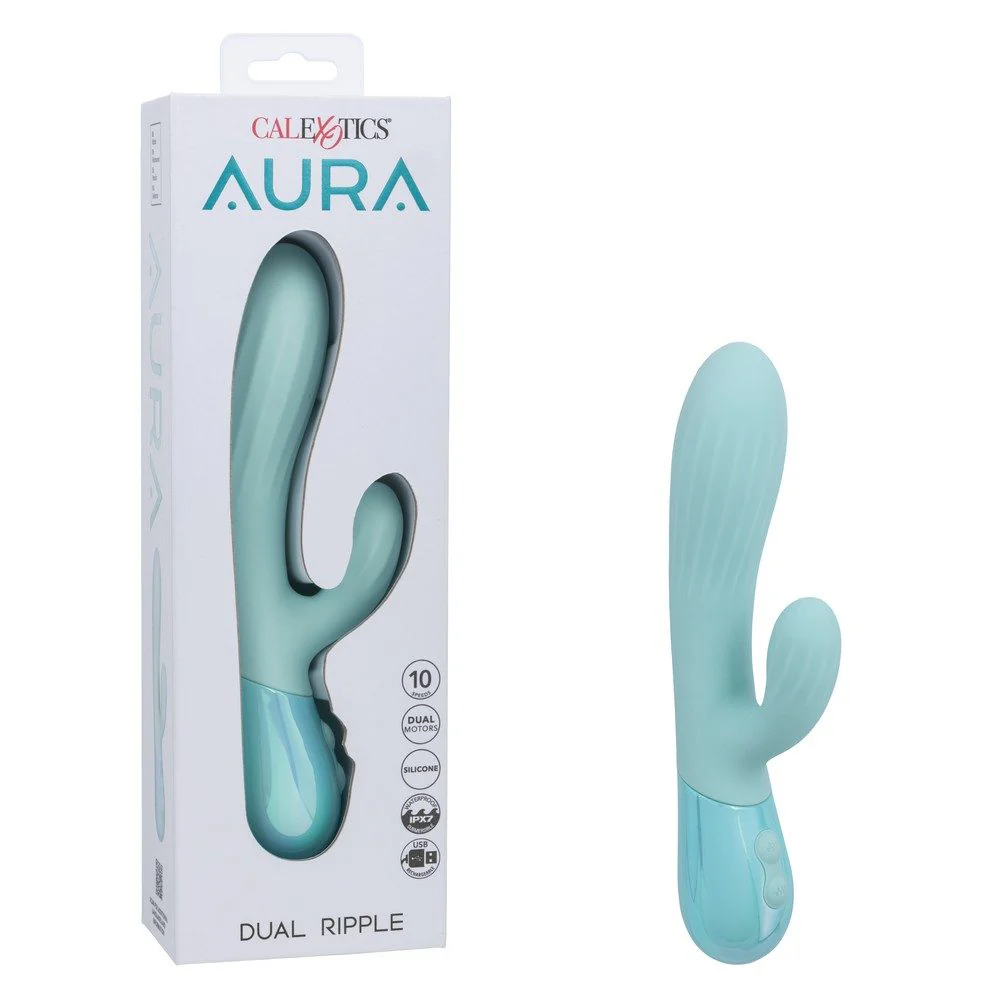 Aura Dual Ripple Vibrator by Cal Exotics