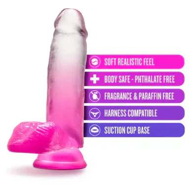 B Yours Sugar Magnolia Dildo 7" by Blush Novelties - Image 2