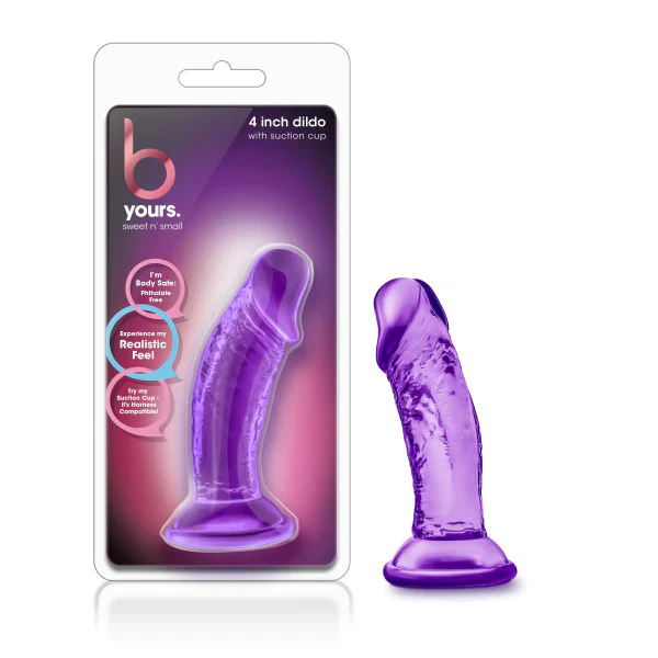 B Yours Sweet n Hard Dildo 4" by Blush Novelties