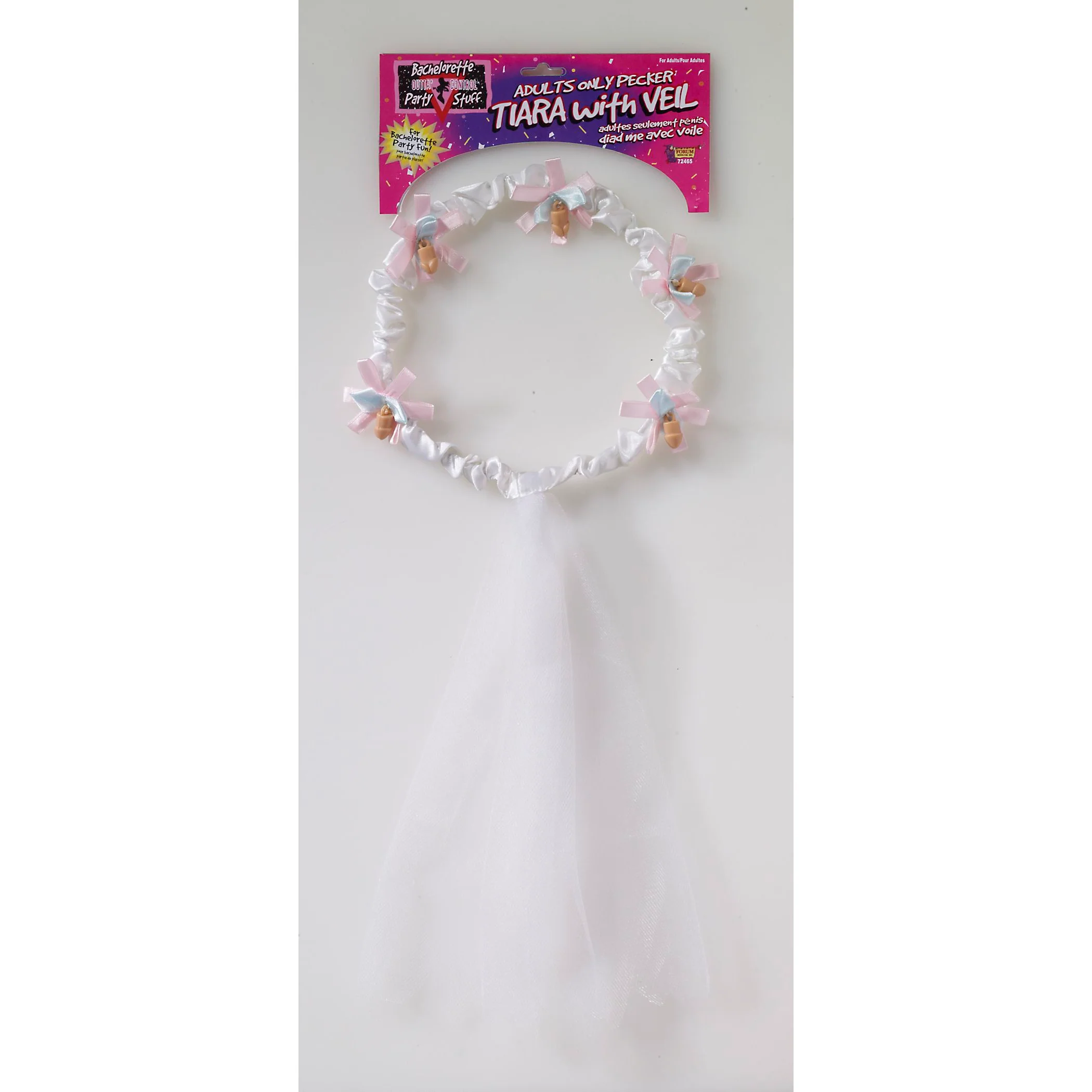 Bachelorette Tiara & Veil by Forum Novelties