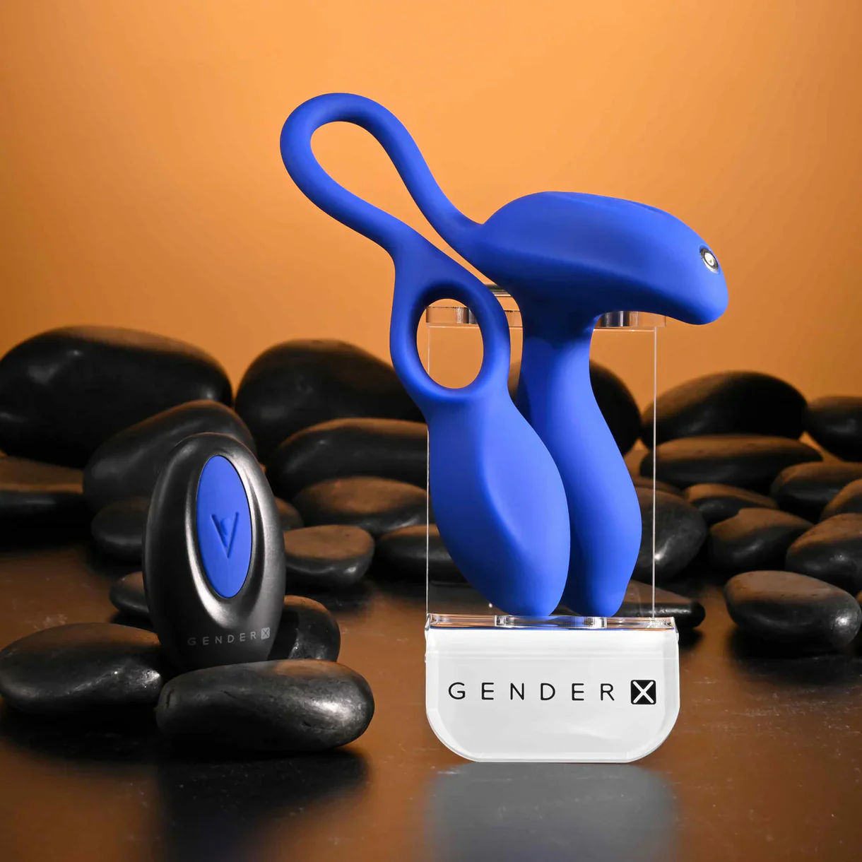 Back For More Cock Ring with Anal Plug by Gender X