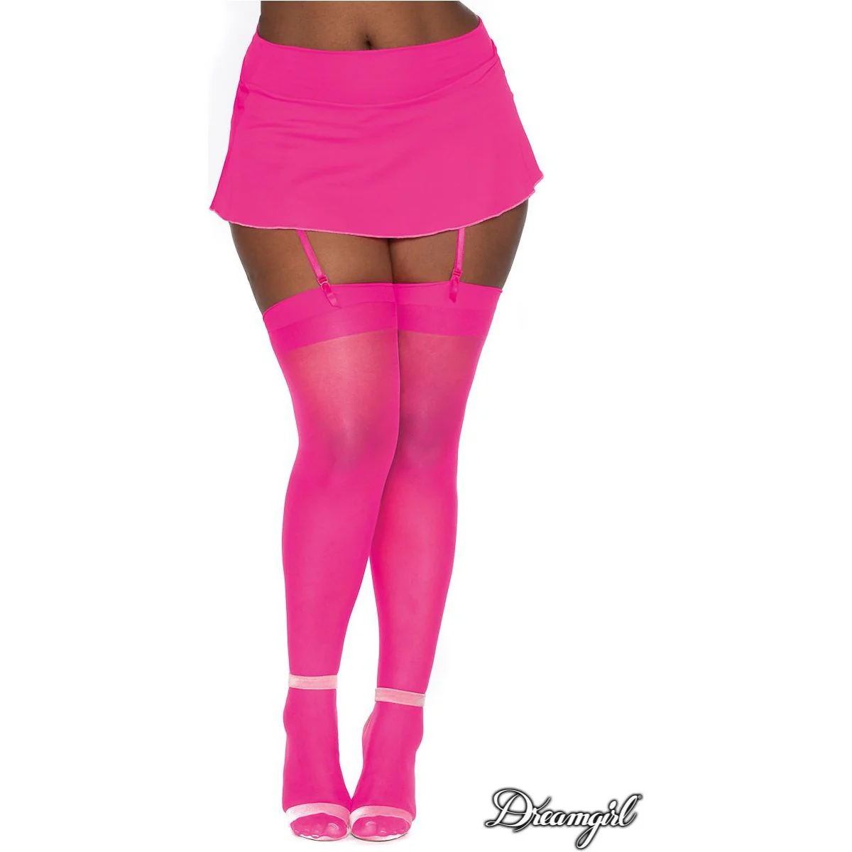 Backseam Thigh High Stockings by Dreamgirl - Image 7