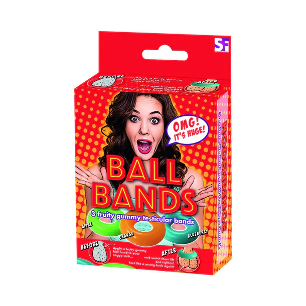 Ball Bands Gummy Cock Rings by Hott Products