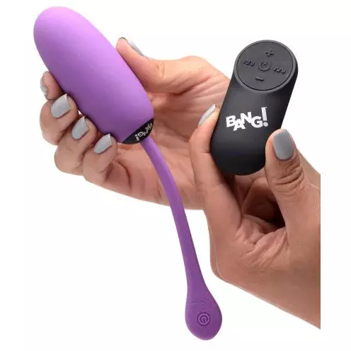 Bang Plush Remote Rechargeable Vibrating Egg by XR - Image 3
