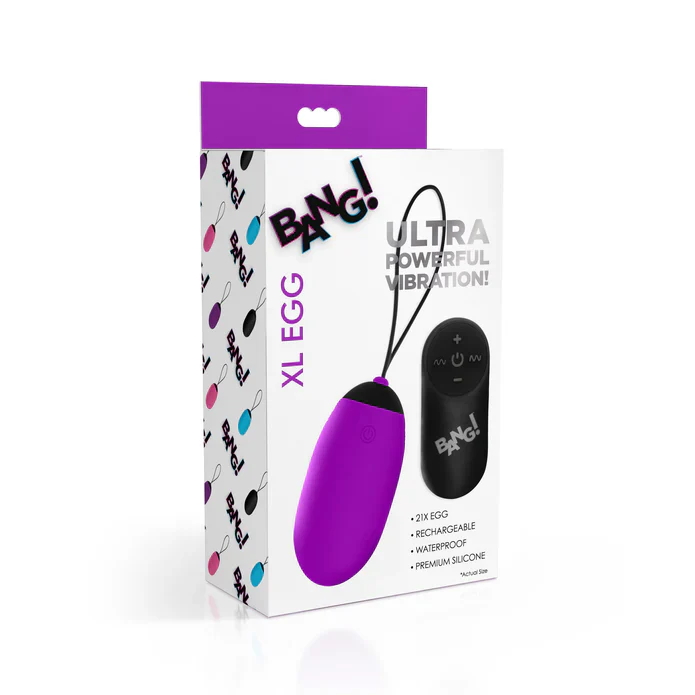 Bang Vibrating XL Egg With Remote by XR - Image 3