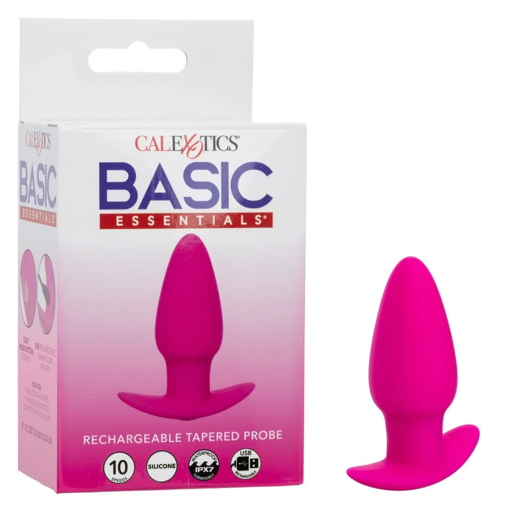 Basic Essentials Rechargeable Tapered Probe by Cal Exotics