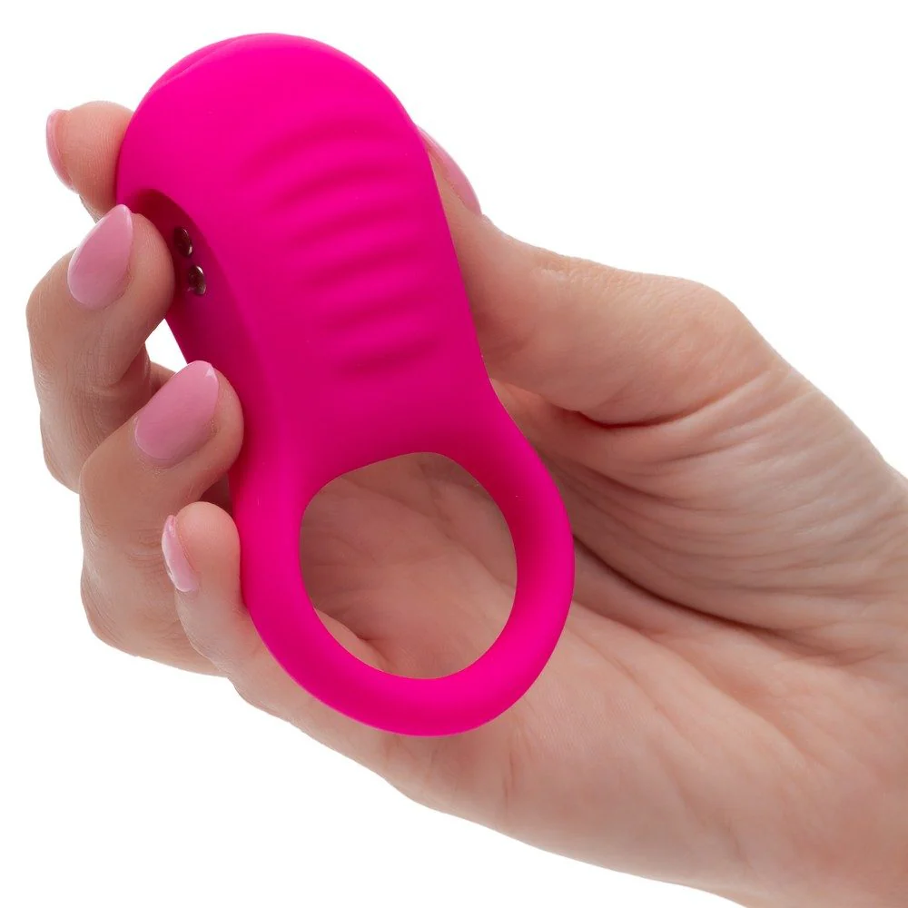 Basic Essentials Ridge Rider Vibrating Cock Ring by Cal Exotics - Image 2