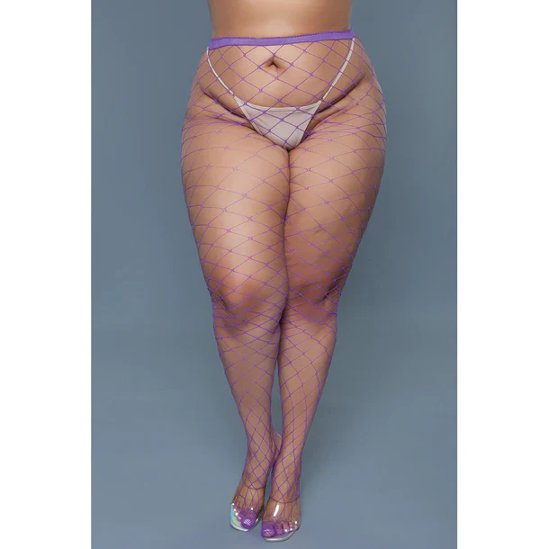 Oversized Fishnet Pantyhose by Be Wicked - Image 15