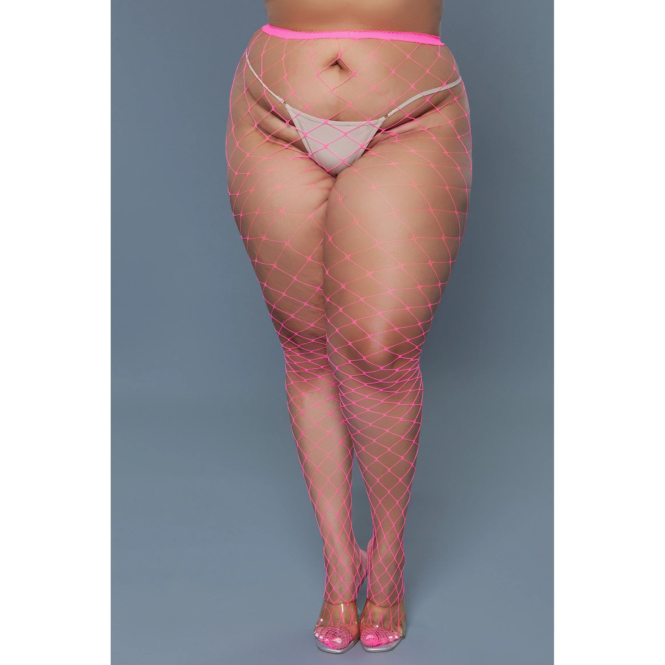 Oversized Fishnet Pantyhose by Be Wicked - Image 6