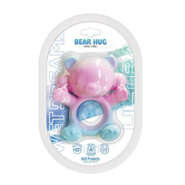 Bear Hug Vibrating Cock Ring by Hott Products - Image 2