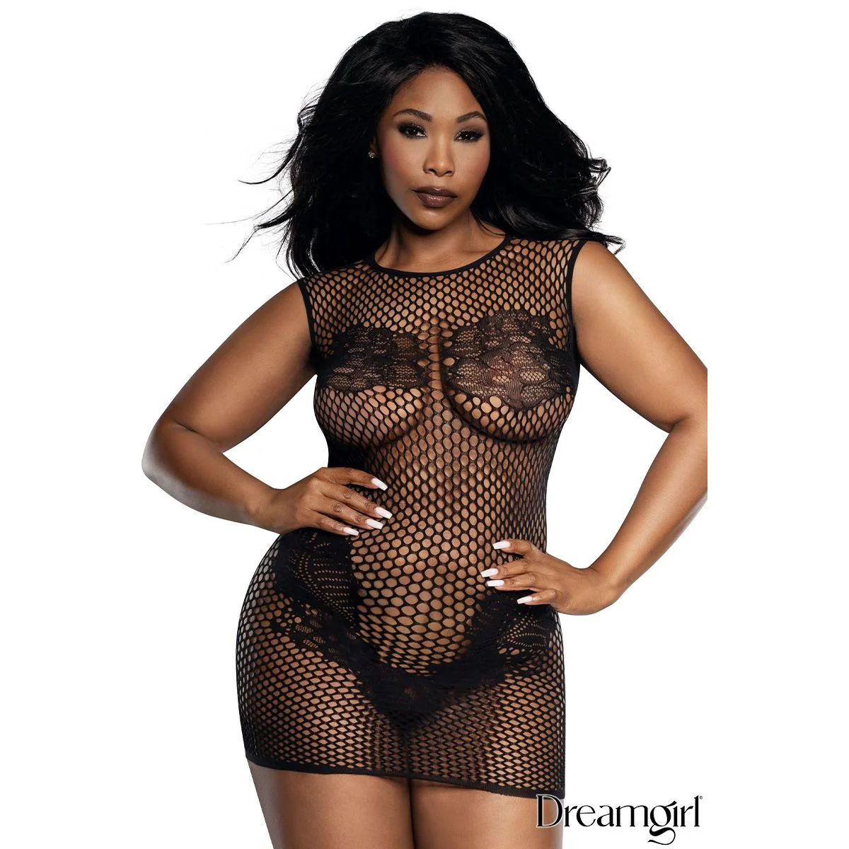 Big Net Chemise by Dreamgirl - Image 5