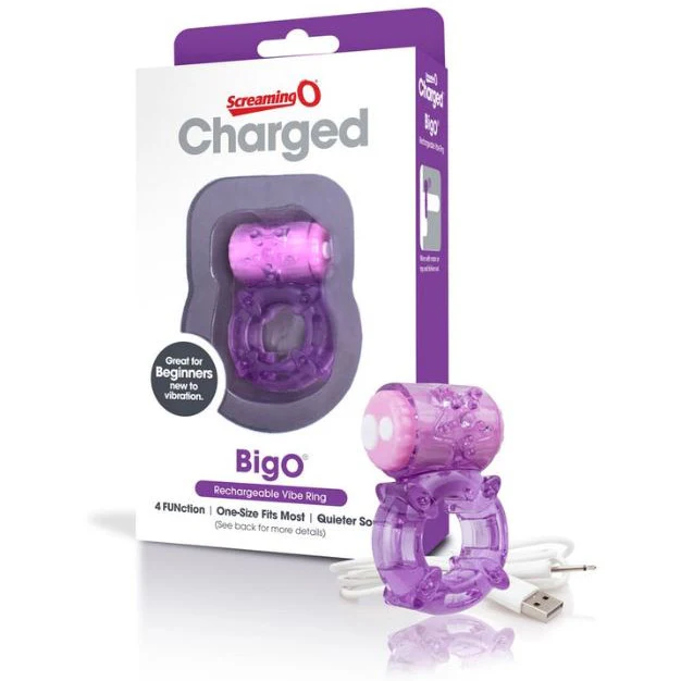 Bigo Vibrating Cock Ring by Screaming O - Image 3