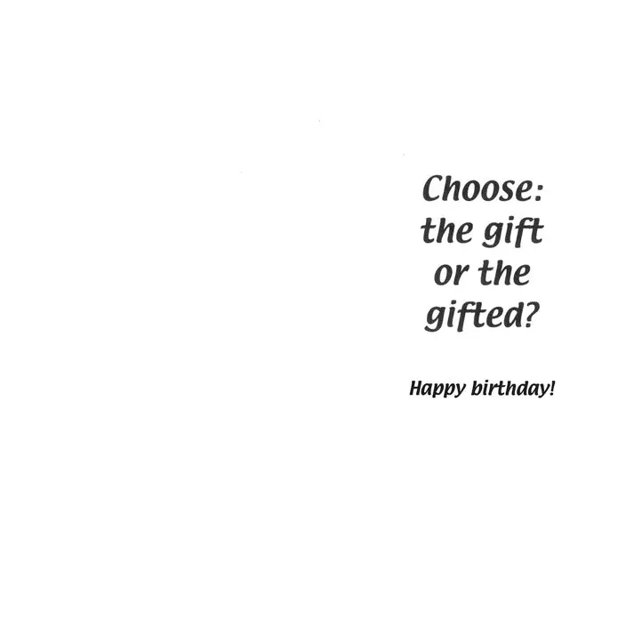 Birthday Card "Nude Male Bum with Gift" - Image 2