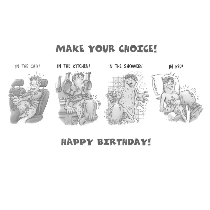 Birthday Card "This Year You Get to Choose" - Image 2