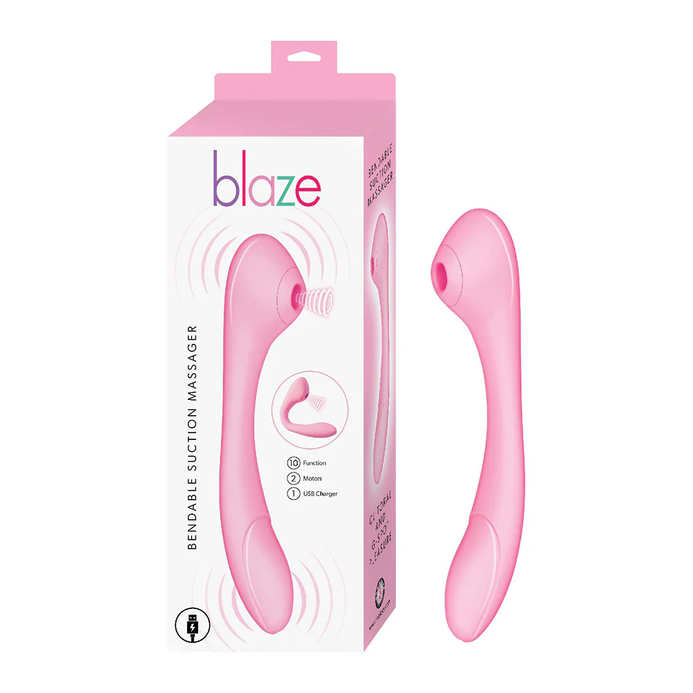 Blaze Bendable Suction Massager by NassToys - Image 2