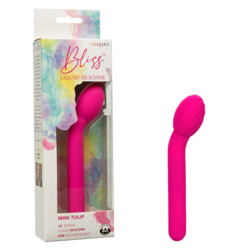 Bliss Liquid Silicone Mini Tulip Vibrator by Cal Exotics
