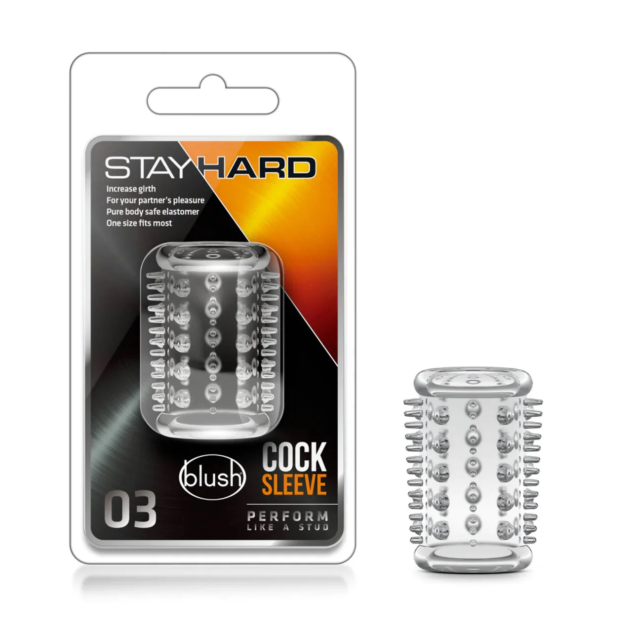 Stay Hard Cock Ring Sleeve #3 by Blush