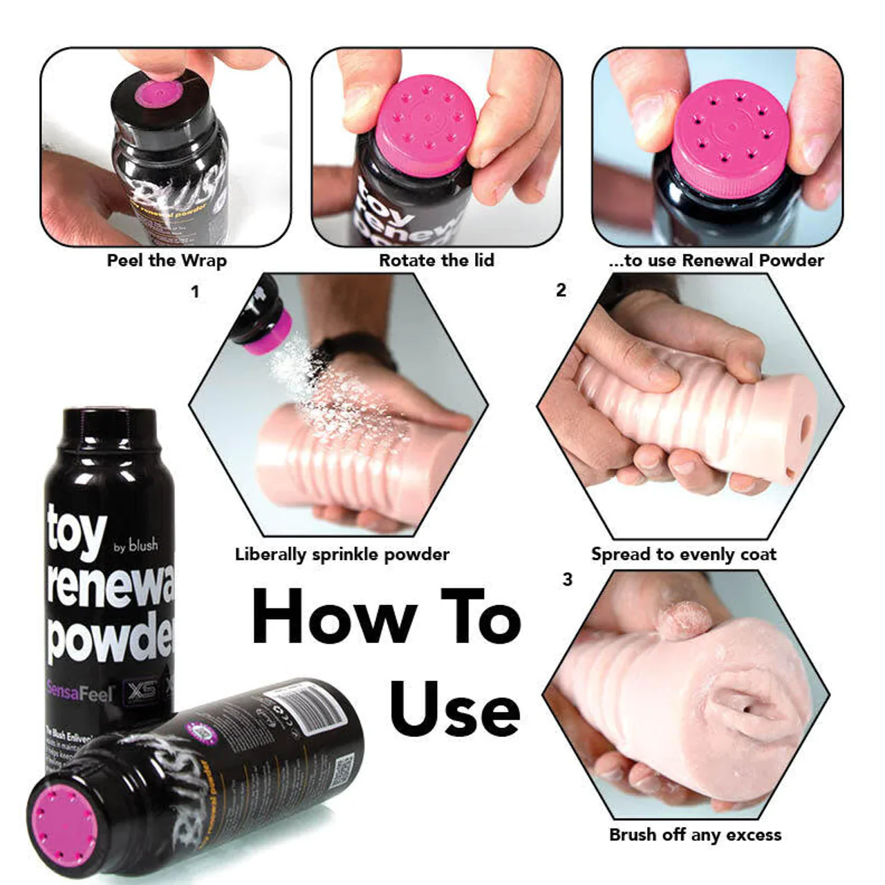 Toy Renewal Powder by Blush Novelties - Image 3