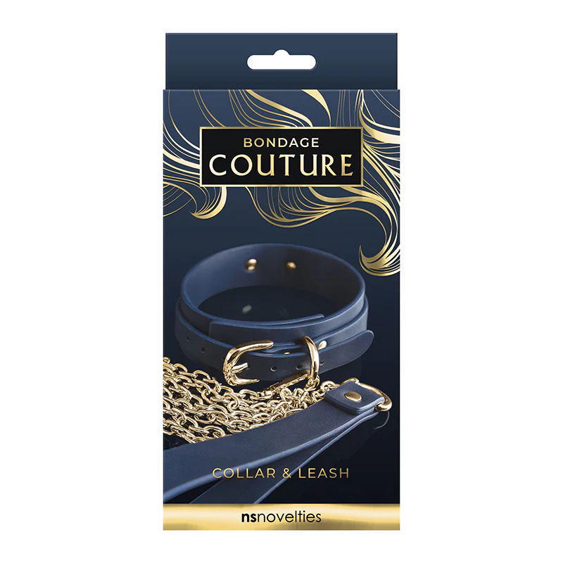 Bondage Couture Collar & Leash by NS Novelties