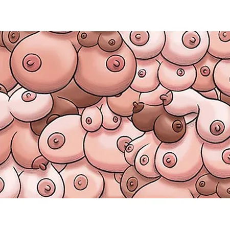 Boobs Madness Gift Wrap by Ozze Creations