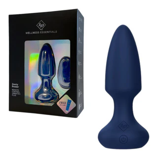 Booty Buzzer Remote Vibrating Anal Plug by ID