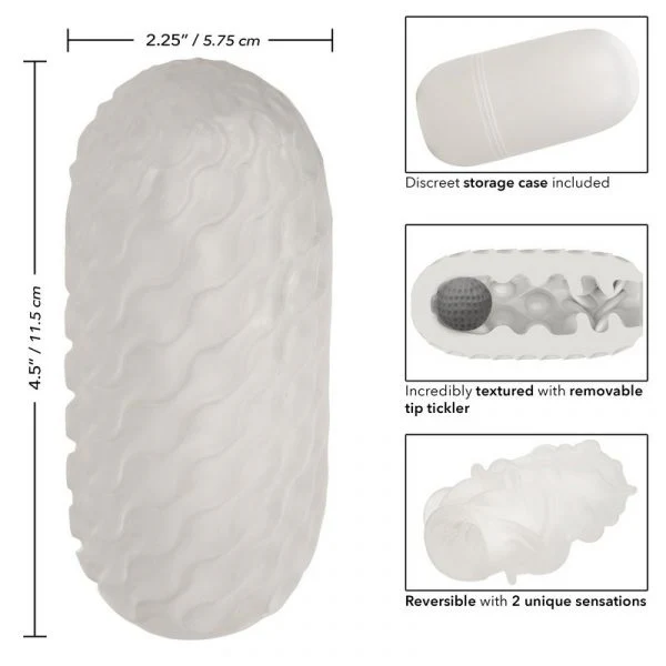 Boundless™ Squishy Ball Masturbator by Cal Exotics - Image 2