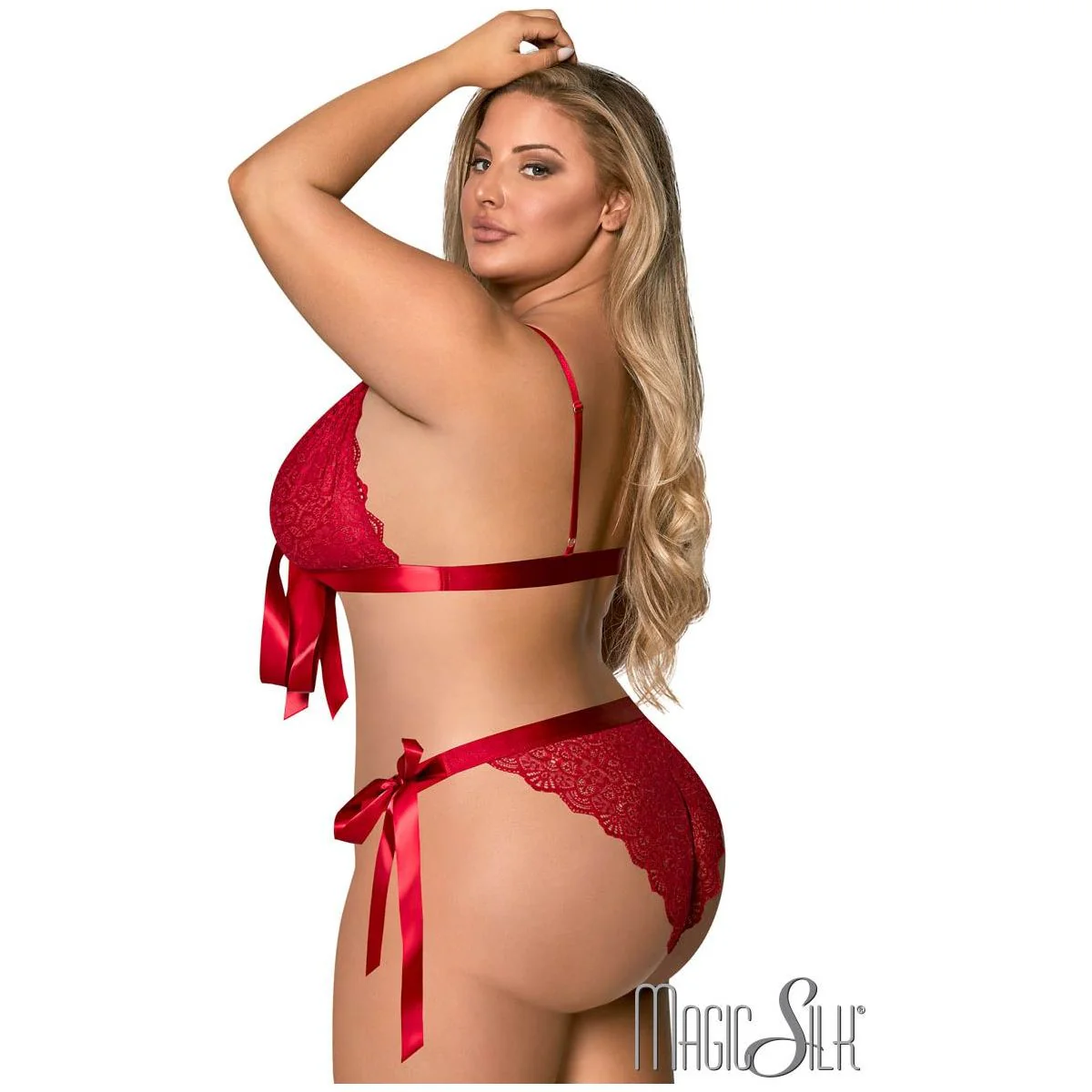 Bow Bra & Panty Set by Magic Silk - Image 7