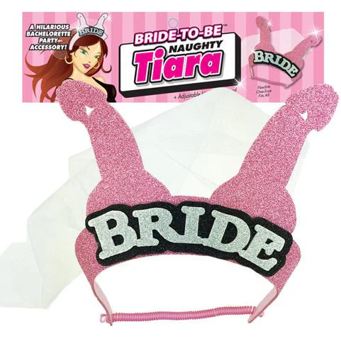 Bride To Be Naughty Tiara by Little Geenie