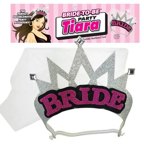 Bride To Be Naughty Tiara by Little Genie