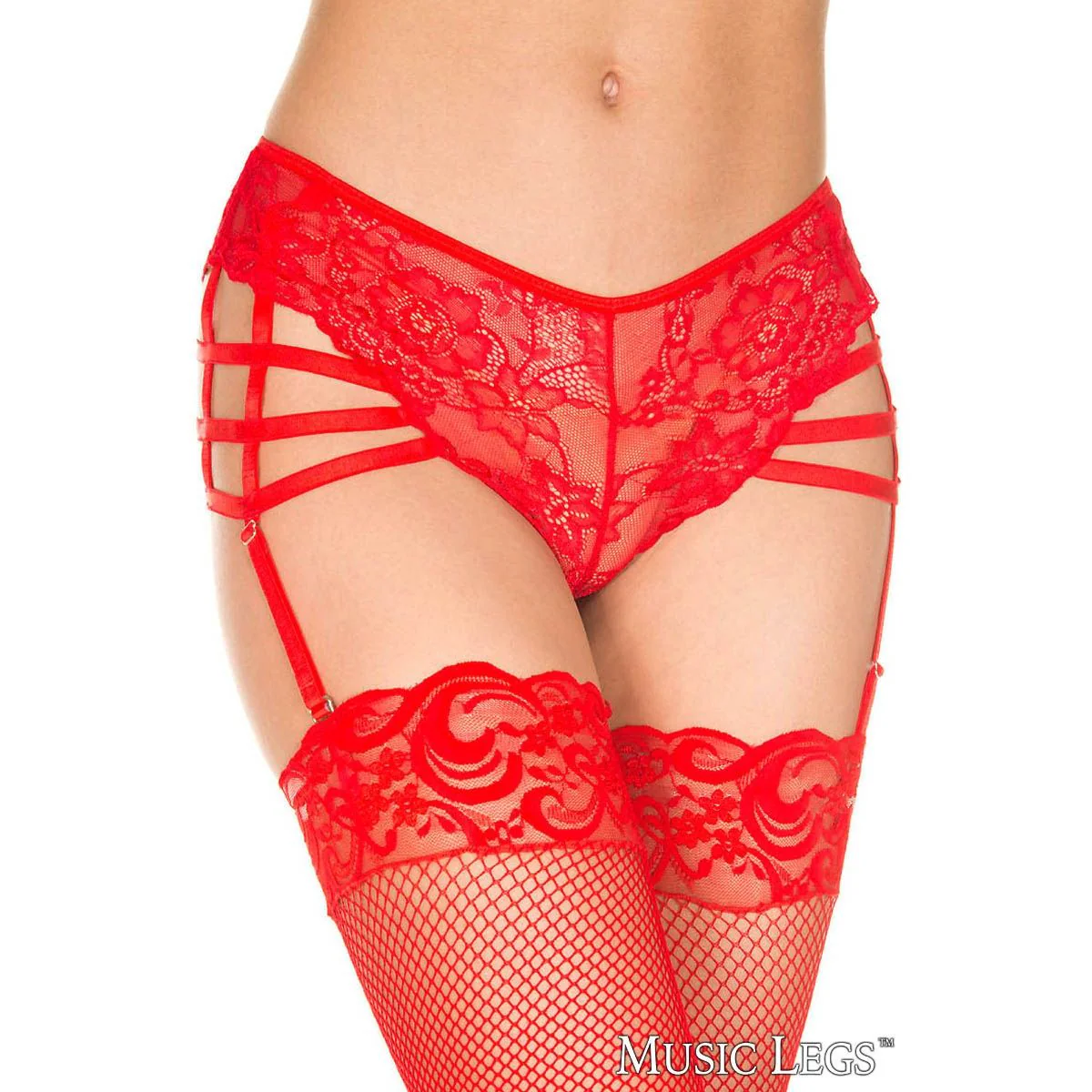 Cage Gartini Panty by Music Legs - Image 2
