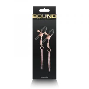 Bound D3 Nipple Clamps Dangles by NS Novelties