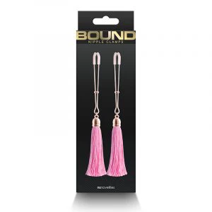 Bound T1 Nipple Clamps Tassels by NS Novelties - Image 2