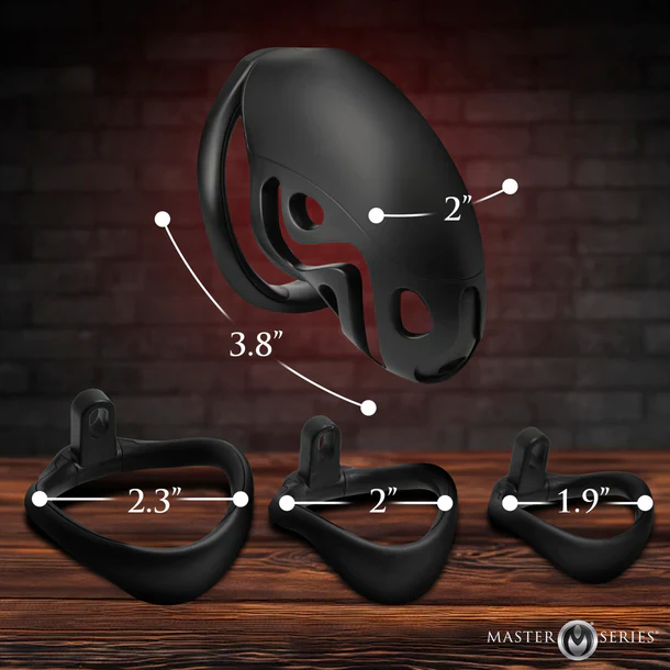 Master Series Captor Cock Chastity Cage by XR - Image 2
