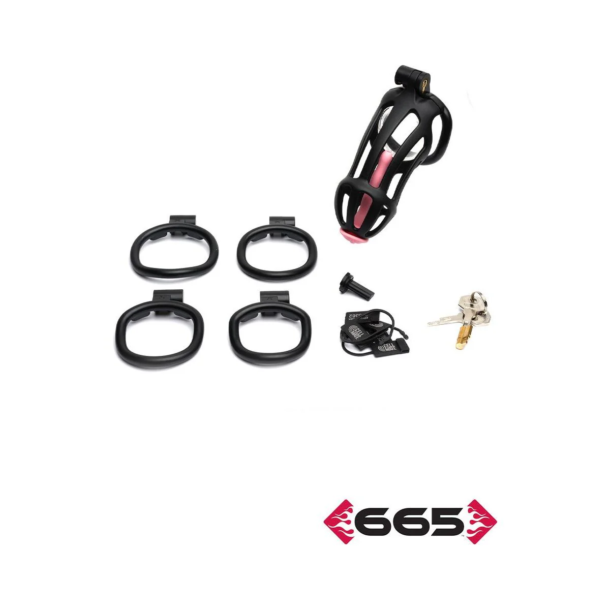 CellMate Centurion Chastity Cock Cage by 665 Bondage - Image 4