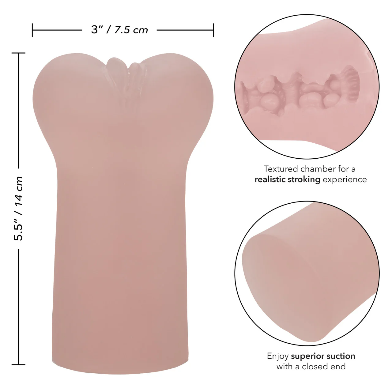 Cheap Thrills® Pink Fairy Masturbator by Cal Exotics - Image 2