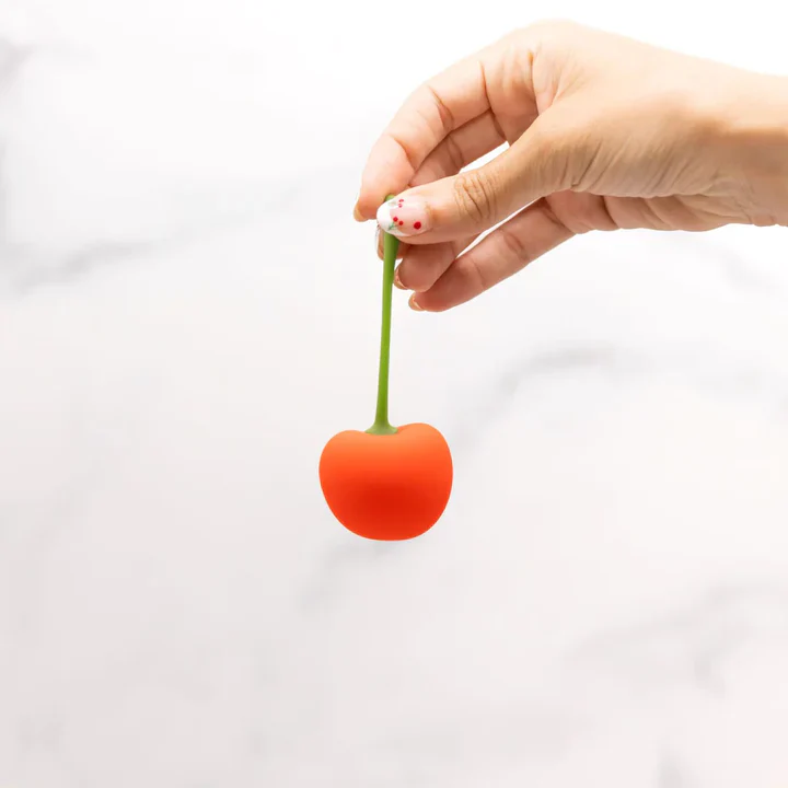 Cherry Vibrating Egg by Emojibator - Image 2