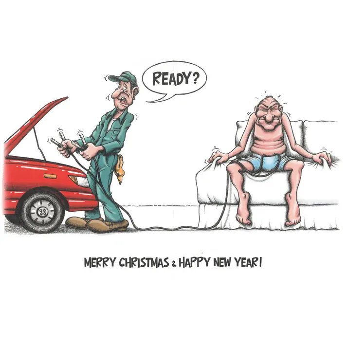 Christmas Card "You Will Need A Boost" - Image 2
