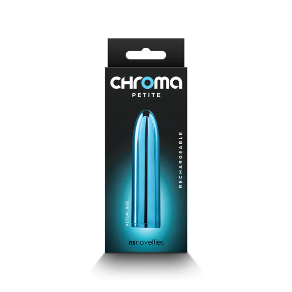 Chrome Petite Vibrating Bullet by NS Novelties - Image 2