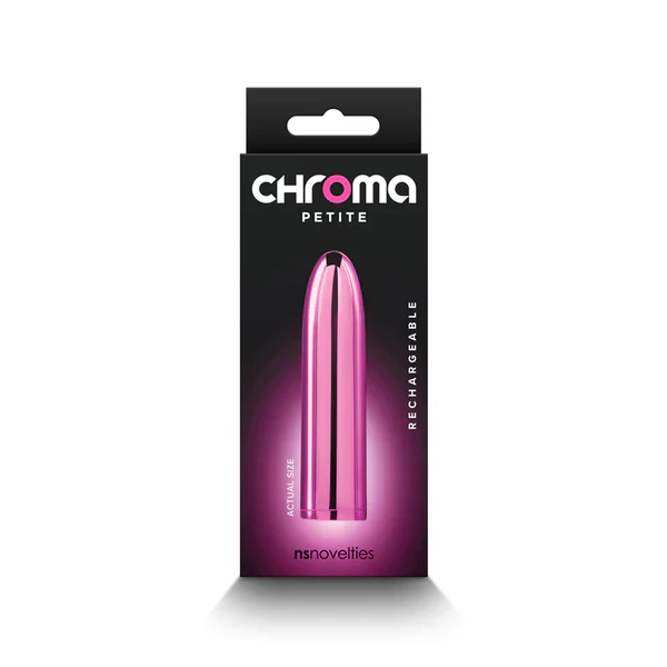 Chrome Petite Vibrating Bullet by NS Novelties - Image 3
