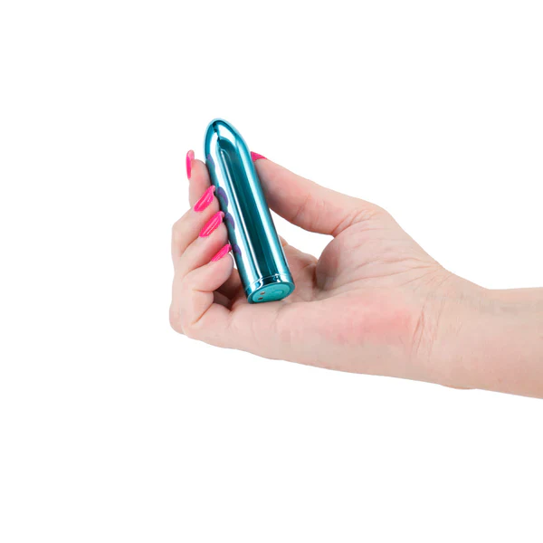 Chrome Petite Vibrating Bullet by NS Novelties - Image 4